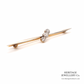 Antique Diamond Bar Brooch (18ct Gold; 0.40ct)