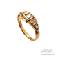 Antique Gold 7-Stone Diamond Ring (c.0.20ct)