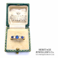 Antique Sapphire and Diamond 5-Stone Ring