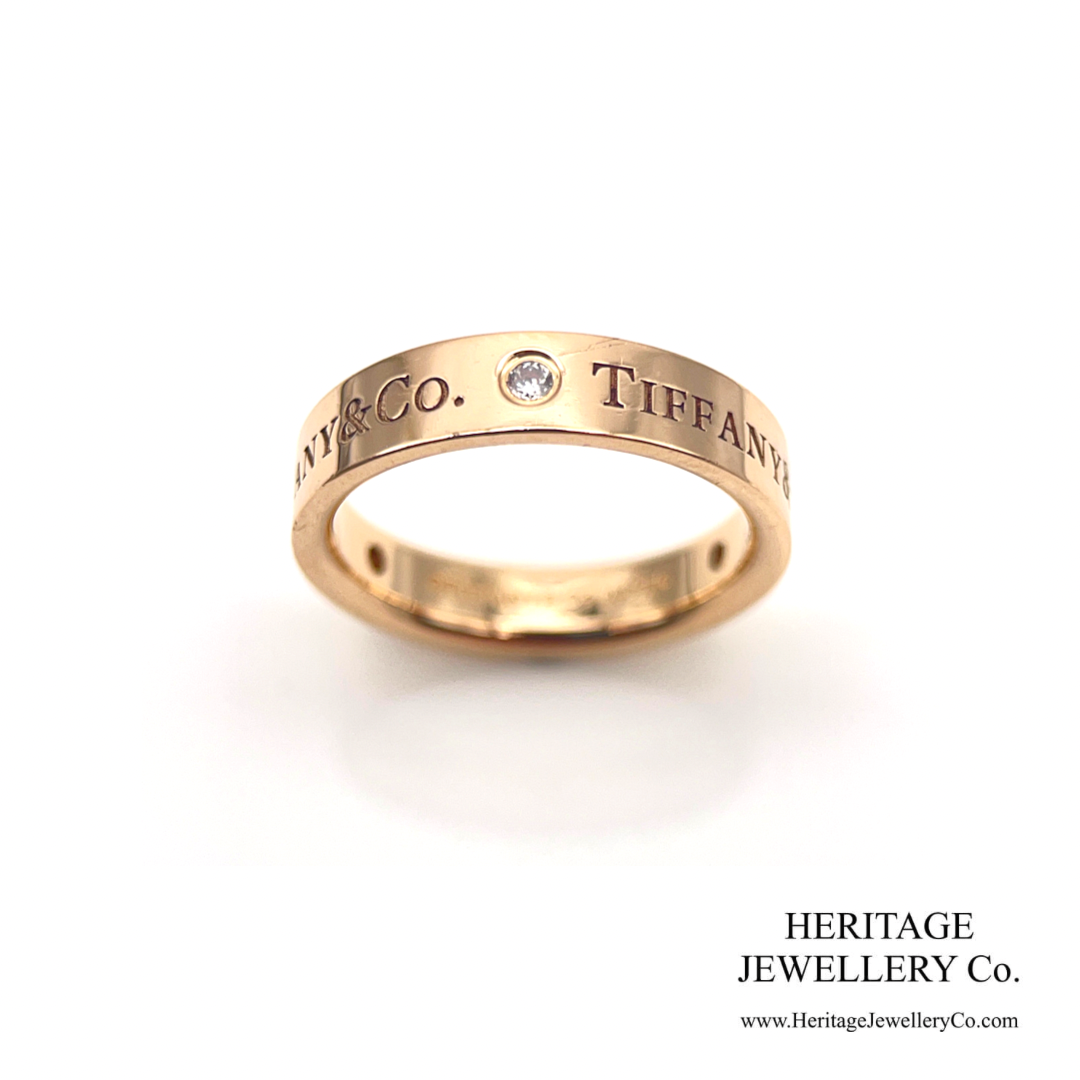 Tiffany Diamond Band Ring (18ct gold)