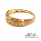Gold Mizpah Ring (9ct gold)