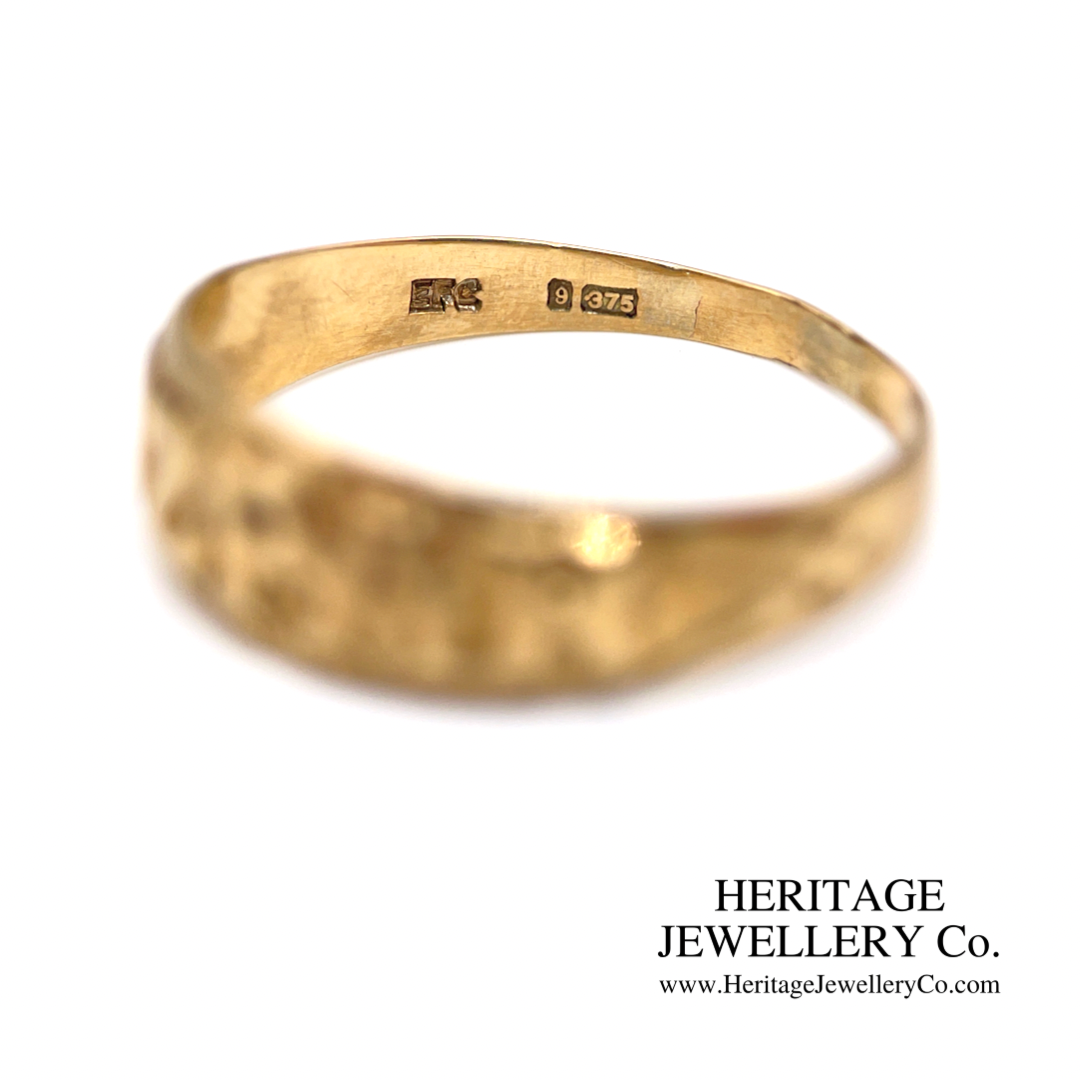 Gold Mizpah Ring (9ct gold)