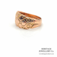 Antique Engraved Rose Gold Ring (9ct)