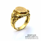 Art Nouveau Gold Signet Ring