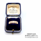 Victorian Rose Gold Mizpah Ring