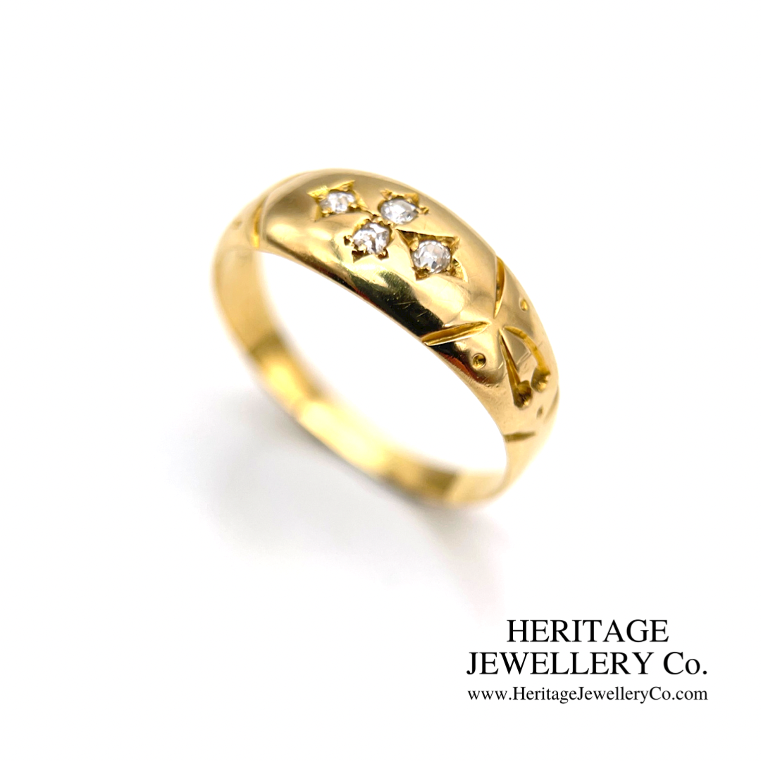 Antique Diamond Gypsy Ring
