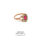 Antique Tourmaline and Seed Pearl Ring (c. 1919)