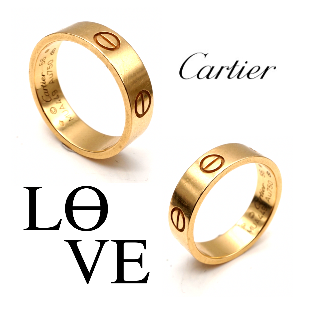 Cartier Gold LOVE Ring (18ct Yellow Gold)