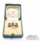 Antique Sapphire and Diamond 5-Stone Ring