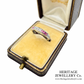 Ruby and Diamond Eternity Band (18ct White Gold)