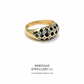 Vintage Sapphire and Diamond Ring