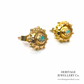 Antique Opal Stud Earrings (9ct gold)