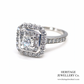 Platinum Diamond Cluster Ring (1.40ct)