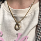 Boucheron Diamond Pendant and Chain