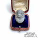 Fine Antique Greek God Cameo Ring