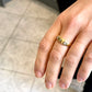 Antique 3-Stone Diamond Gypsy Ring
