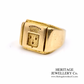 Antique French Signet Ring (18ct gold)