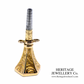 Antique Gold & Steel Watch Key