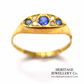 Edwardian Sapphire & Diamond Ring