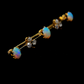 Edwardian Opal & Diamond Bar Brooch