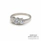 Vintage 3-Stone Diamond Ring