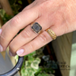 RESERVED FOR C - Antique Victorian Mizpah Ring (c.1884; 15ct gold)