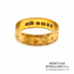 Vintage Engraved 22ct Gold Band
