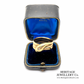 Gold and Diamond Snake Ring