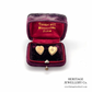 Antique Victorian Diamond Heart Earrings (9ct gold)