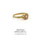 Edwardian Diamond Cluster Gypsy Ring (c.1906)