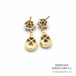 Vintage Diamond Drop Earrings (9ct gold; 1.0ct)