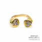 Vintage Boucheron Abstract Diamond Ring