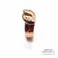 Edwardian Diamond Snake Ring (9ct Gold; c.1906)