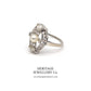 Art Deco Diamond and Pearl Ring