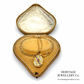 Antique French Gold, Garnet and Enamel Locket (18ct gold)
