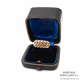 Victorian Rose Gold Keeper Wide Band (9ct Gold; c. 1899)