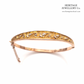 Vintage Gold Floral Bangle (c. 1938; 9ct gold)