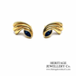 Vintage Sapphire Stud Earrings