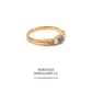 Antique Gold, Diamond & Pearl Ring