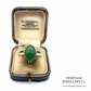 Antique Cabochon Chrysoprase Ring (18ct gold)