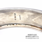 Antique Victorian Silver Bangle Bracelet