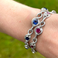 Vintage Ruby and Diamond Bracelet (18ct white gold)