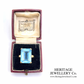 Fine Aquamarine Dress Ring (18ct gold)