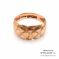 Antique Engraved Rose Gold Ring (9ct)