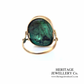 Antique Cabochon Emerald Ring