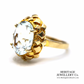 Vintage Aquamarine Dress Ring