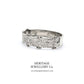 Antique Victorian Silver Bangle Bracelet (c. 1880) by Robert James Dick