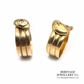 Gold and Diamond Snake Ring