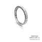 Diamond Eternity Band Ring (Platinum; c. 0.90ct)