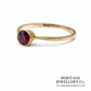 Antique Garnet Single Stone Ring